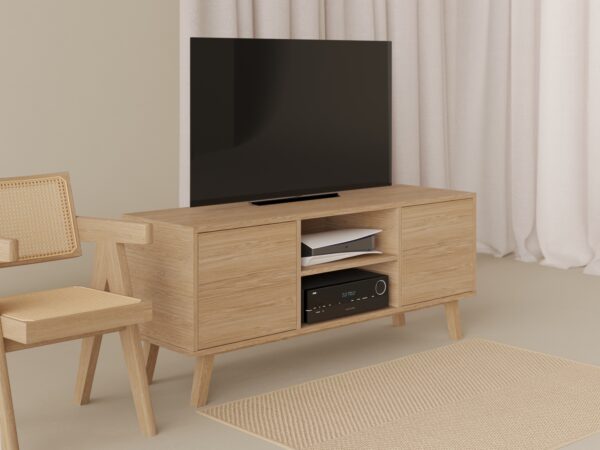 Dřevěný TV stolek, 150 cm