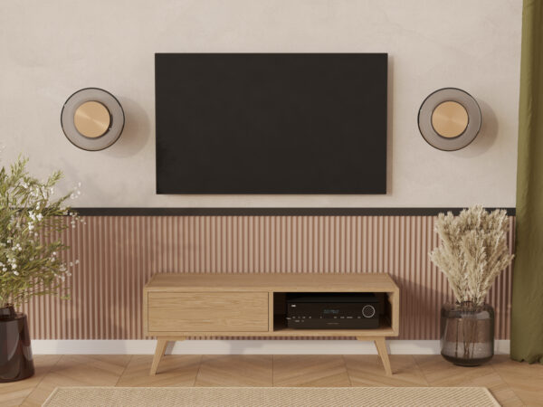 Skandinávský TV stolek, 120 x 45 cm